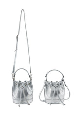 Sac cuir argent - Aimmy