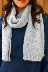 Echarpe bleu ciel - Aven