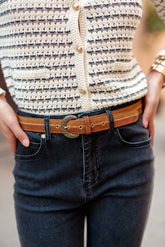 Ceinture camel - Alan