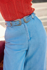 Ceinture cuir stone - Assia