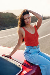 Ceinture cuir stone - Assia