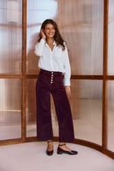 Pantalon lie de vin - Atlanta