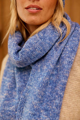 Echarpe bleue - Arey
