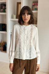 Blouse ecru - Bilena