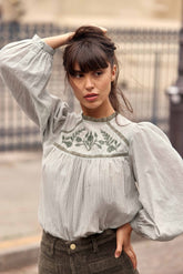 Blouse verte - Birtin