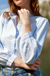 Blouse avec broderies - Bloy