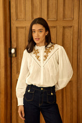Blouse écru - Bobie