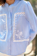 Blouse avec broderies - Borys