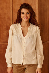 Blouse beige - Bowie