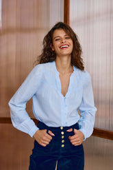 Blouse bleu ciel - Bowie