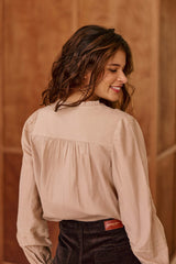 Blouse camel - Bowie