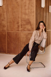 Blouse camel - Bowie