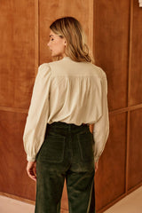 Blouse vert amande - Bowie