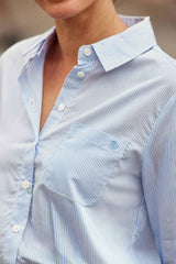 Chemisier bleu - Carla