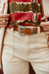 Ceinture camel - Cassia