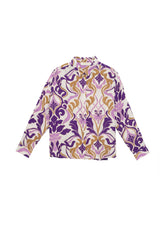 Chemisier violet - Claria