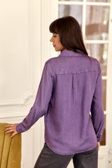 Chemisier parme - Clem