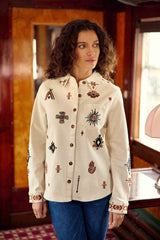 Veste chemise ecru - Clems