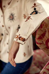 Veste chemise ecru - Clems