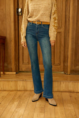 Ceinture cuir camel - Dixon