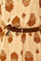 Ceinture cuir marron - Dixon