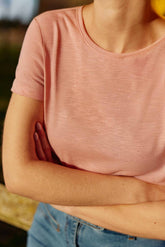 T-shirt Elva - Rose