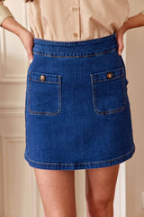Jupe courte denim - Jada