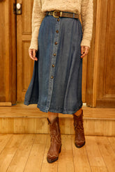 Jupe midi wash - Jael