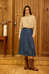 Jupe midi wash - Jael