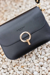 Sac en cuir noir - James