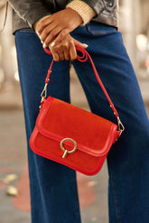 Sac en cuir rouge - James