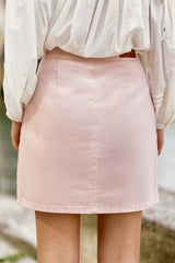 Jupe courte rose - Jamie