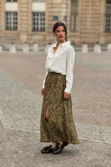 Jupe midi cachemire - Julisa