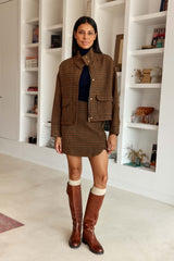 Jupe pied de poule - Juna