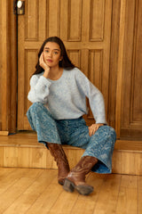 Pull bleu ciel - Madeline