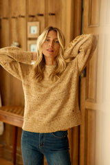 Pull beige - Maela