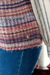 Gilet bleu/rose - Mancy