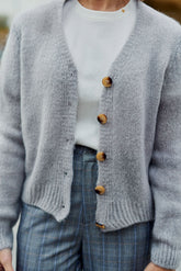 Gilet en maille gris - Mara