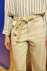 Pantalon droit beige - Marisol