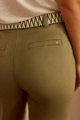 Pantalon droit kaki - Marisol