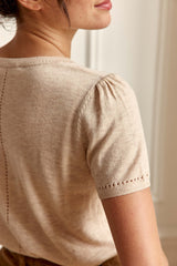 Pull beige - Mathilde