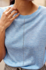 Pull bleu - Mathilde