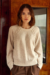 Pull beige - Mel