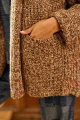 Gilet marron - Melisse