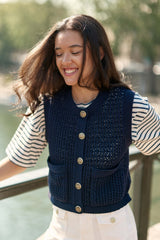 Gilet marine - Milana