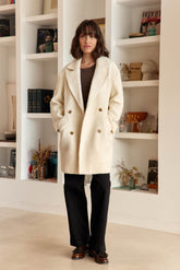 Manteau ecru - Naelis