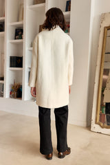 Manteau ecru - Naelis