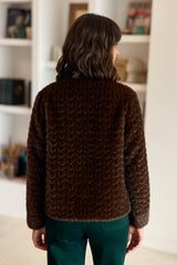 Manteau marron - Nata