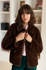 Manteau marron - Nata