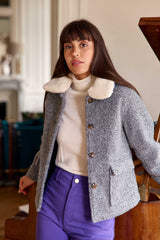 Manteau gris - Nattie